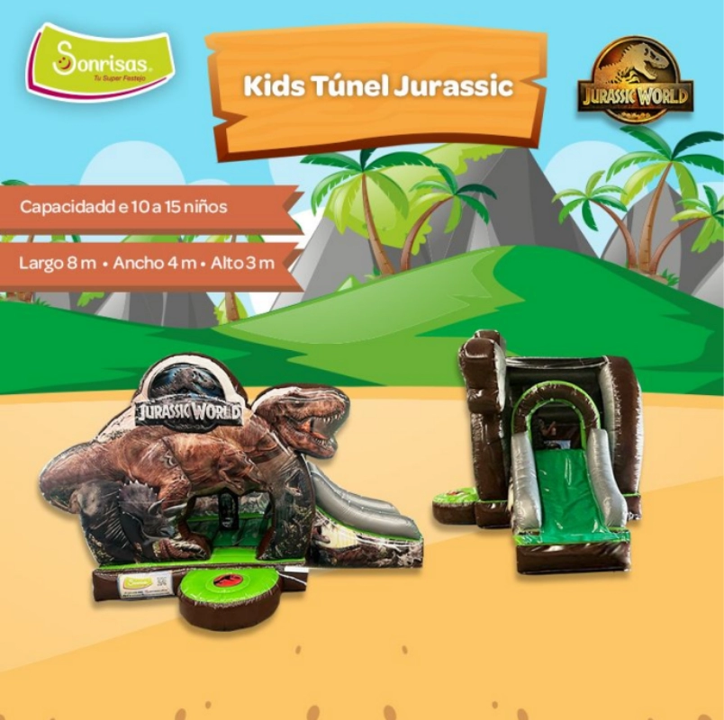 Kids túnel jurassic