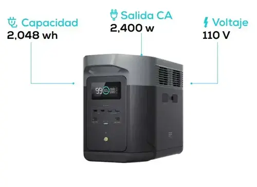Estación de energía 2kw