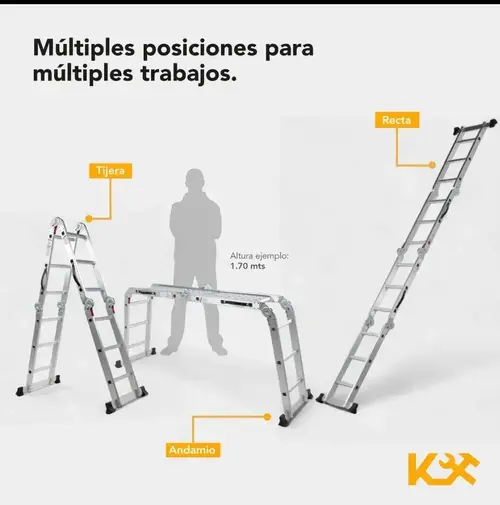 Escalera multiposicion