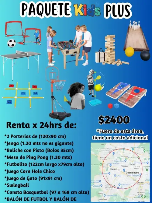 Paquete kid plus