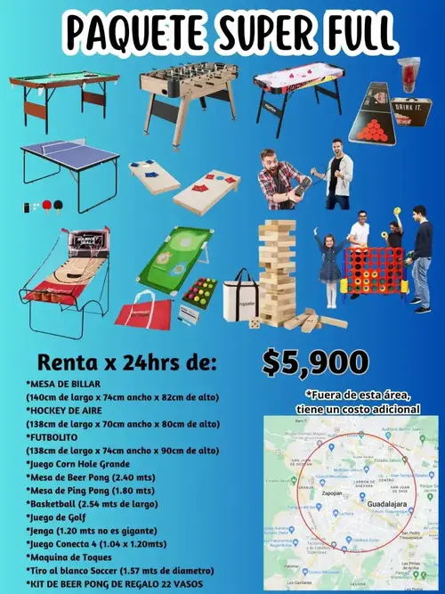 Paquete super full
