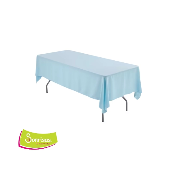 Mantel tablon azul bebe