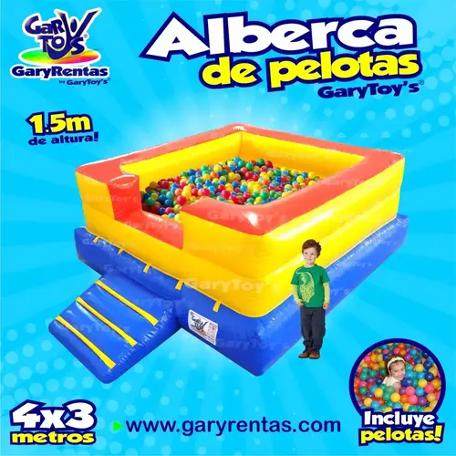 Alberca de pelotas infantil premium