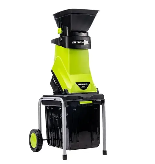 Trituradora eléctrica earthwise gs70015 para jardín