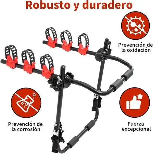 Portabicicletas acovark deluxe para auto