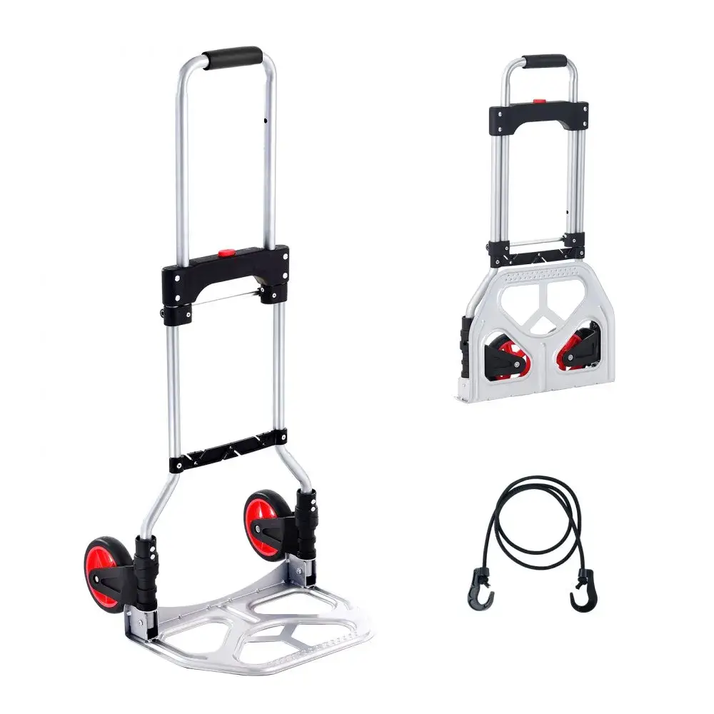 Carretilla plegable de aluminio vevor 80 kg