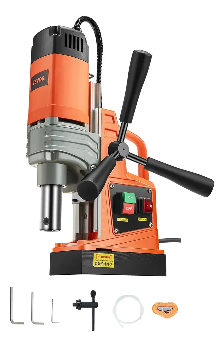 Taladro magnético vevor 1300w 40mm perforación